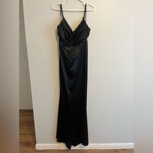 Stain evening gown